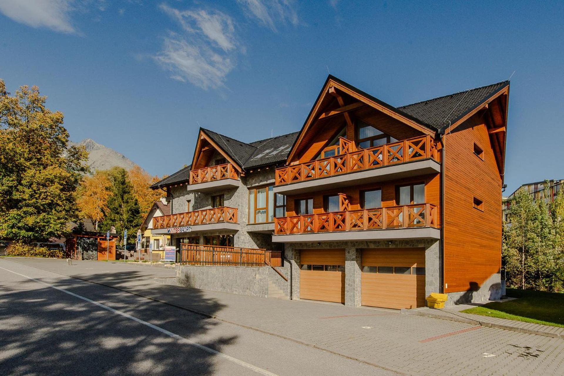 Moderny Apartman Swen S 2 Terasami Tatranská Lomnica Exterior foto